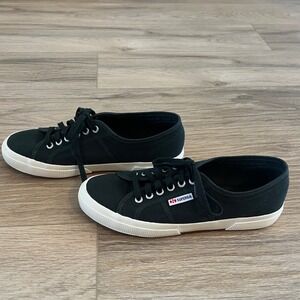 Superga 2750 Cotu Classic Mens green Canvas Sneakers S000010 Size 8.5 US 41.5 EU